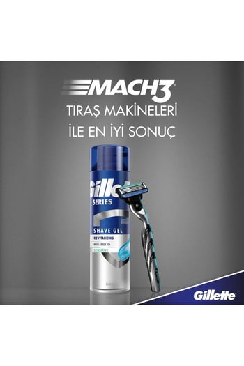 Gillette Series Canlandırıcı Tıraş Jeli 200 Ml