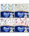Selpak Deluxe Elegant Design Desenli Peçete 4 Paket