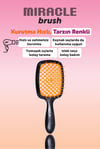 Proco Beauty Pro Mıracle Brush Saç Fırçası - Isıya Dayanıklı - Kaynak Saçlara Uygun - Açma Tarama ( Mor, Sarı, Turuncu)