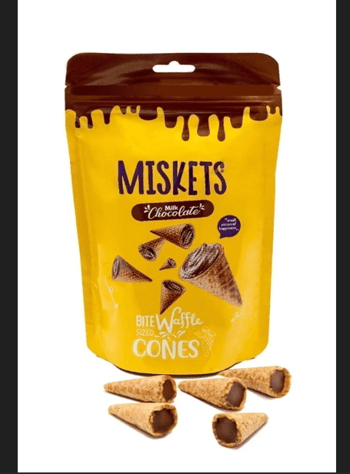 Miskets Sütlü Mini Kornet 70 gr
