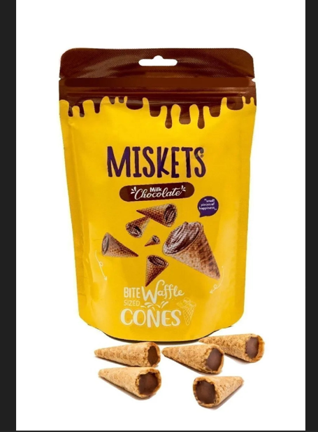 Miskets Sütlü Mini Kornet 70 Gr