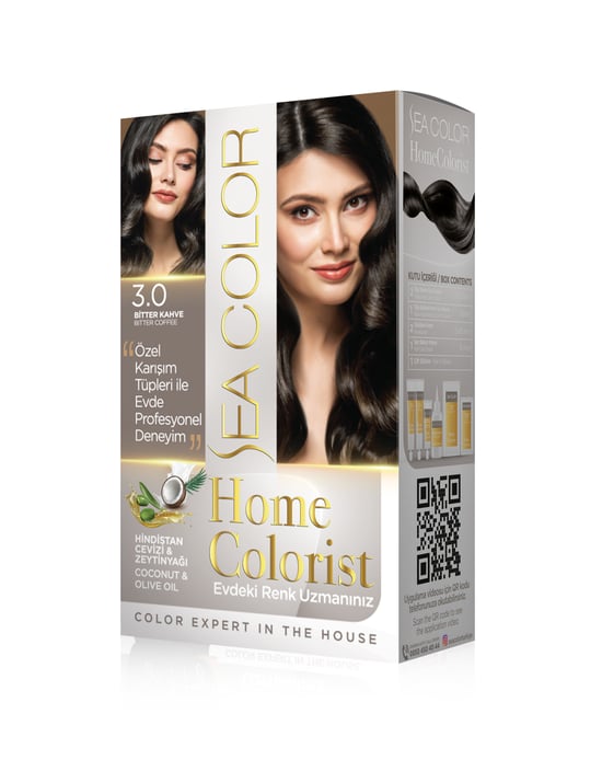 Sea Color Home Colorist Set Boya 3.0 Bitter Kahve