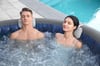 Lay-z-spa 6001t Santorini Smart Hydrojet Pro Enerji Tasarruflu Şişme Spa Havuzu, Mobil Uygulama Kontrollü, 5-7 Kişilik