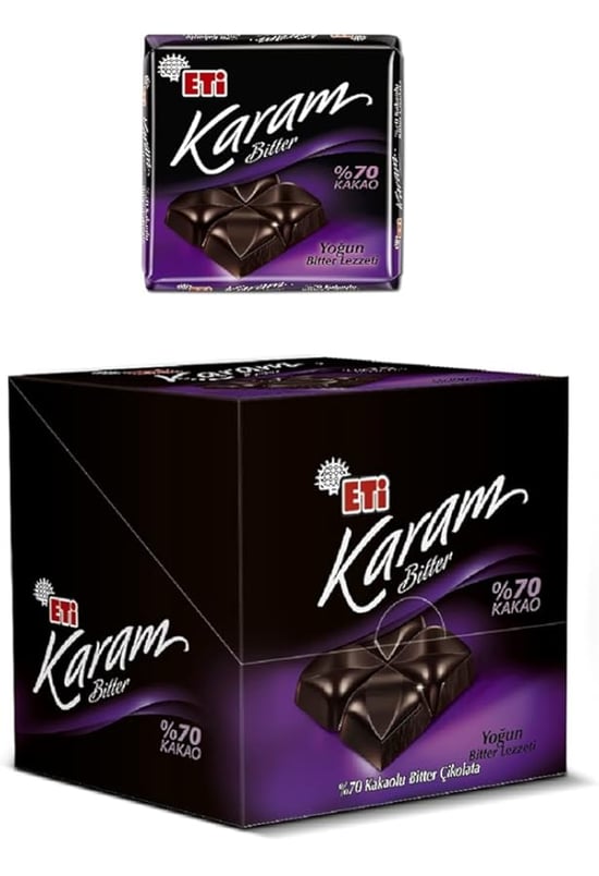 Eti Karam Bitter 45 Kakao 60 Gr