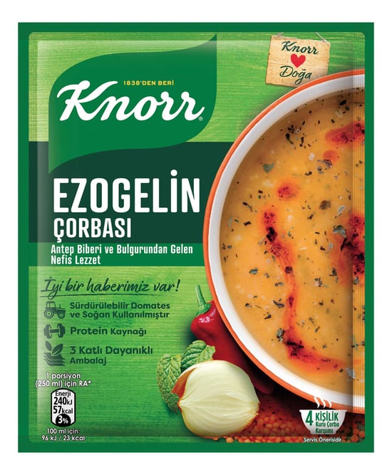 Knorr Ezogelin Çorba 74 gr 12'li Paket