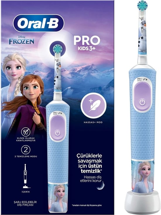 Oral-b D103 Vitality Pro Frozen Kutulu Şarjlı Diş Fırçası