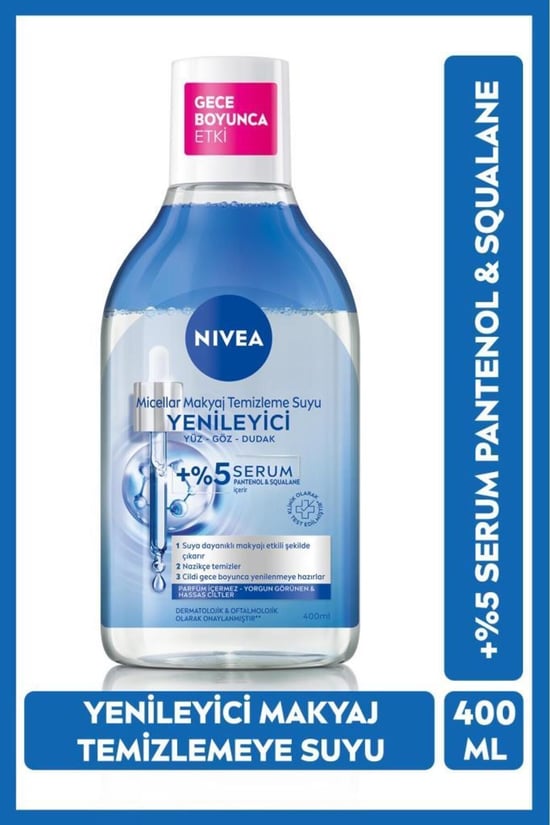 Nivea Yenileyici Micellar Makyaj Temizleme Suyu 400 Ml