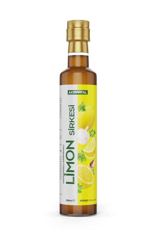 Aksuvital Maydonoz & Sarımsak & Limon Sirkesi 500 ML