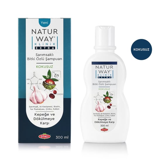 Otacı Naturway Klınık Extra Sarımsaklı Şampuan 300 Ml