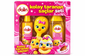 Dalin Kolay Taranan Saçlar Serisi Seti*6