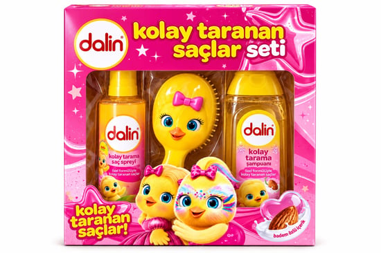 Dalin Kolay Taranan Saçlar Serisi Seti*6
