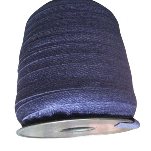 P Parla Çamaşır Lastiği Düz 1 cm  75 Metre 1 Top Koyu Mor