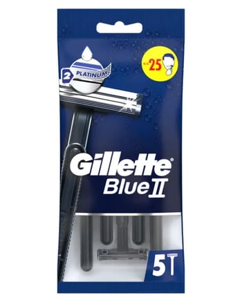 Gillette Blue 2 Tıraş Bıçağı 5'li Poşet