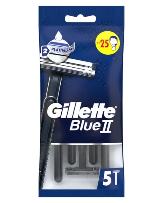 Gillette Blue 2 Tıraş Bıçağı 5'li Poşet