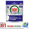 Fairy Platinum Professional Bulaşık Makinesi Deterjanı 81'li