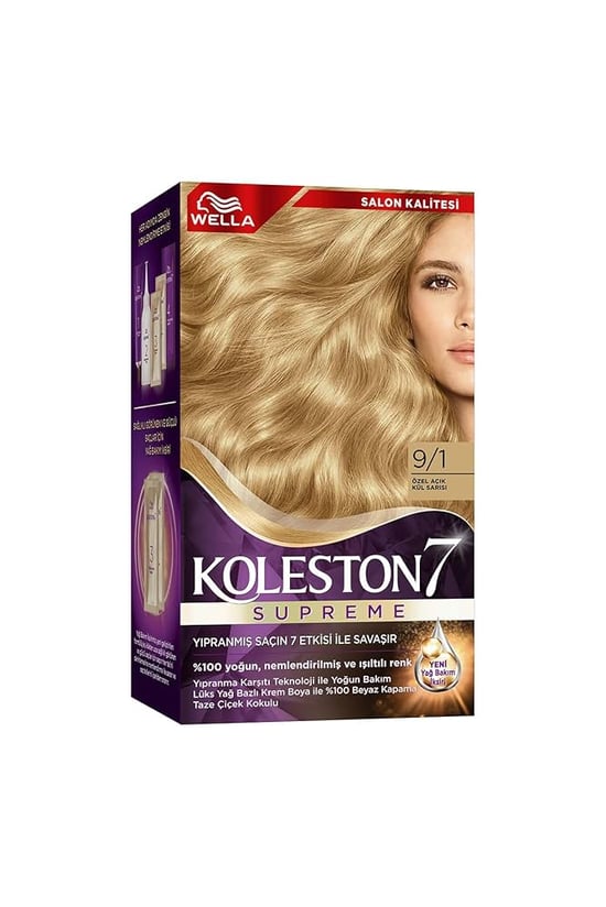 Wella Koleston Saç Boya Set Özel Açık Kumral 9/1