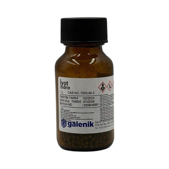 Galenik İyot (iodine) 50 Gr