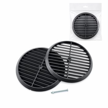 Krt-1145 Siyah Menfez Plastik