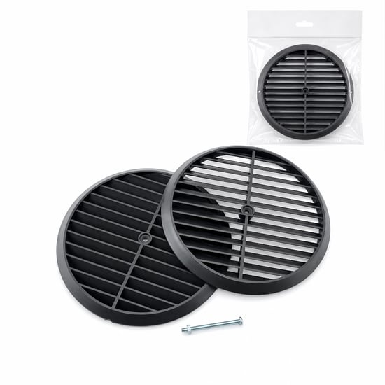 Krt-1145 Siyah Menfez Plastik