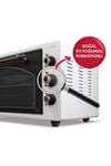 4295 Retro Bej 42lt Turbo Fan Mini/midi Fırın – 6 Fonksiyon, Yoğurt Yapma & Buz Çözme Özellikli