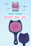 Proco Beauty Kids Kitty Puf Açma Tarama Saç Fırçası - Kedicik Figürlü Saç Fırçası ( Mor, Turkuaz, Lila )