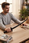 90cm Katlanabilir Oyuncak Katana Siyah