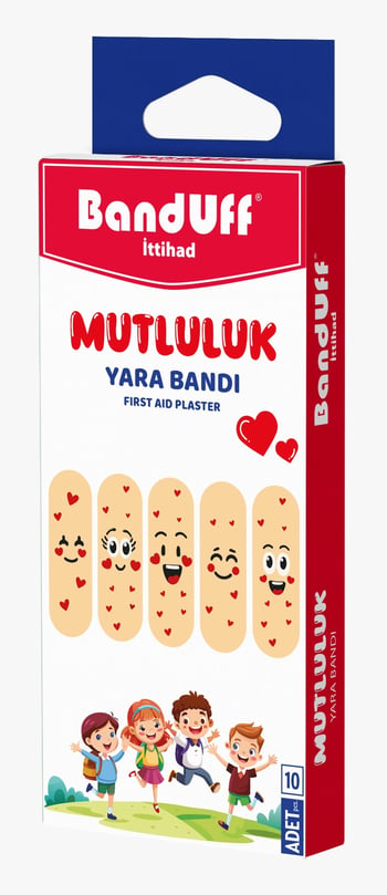 Banduff Yara Bandı 10 lu - Mutluluk