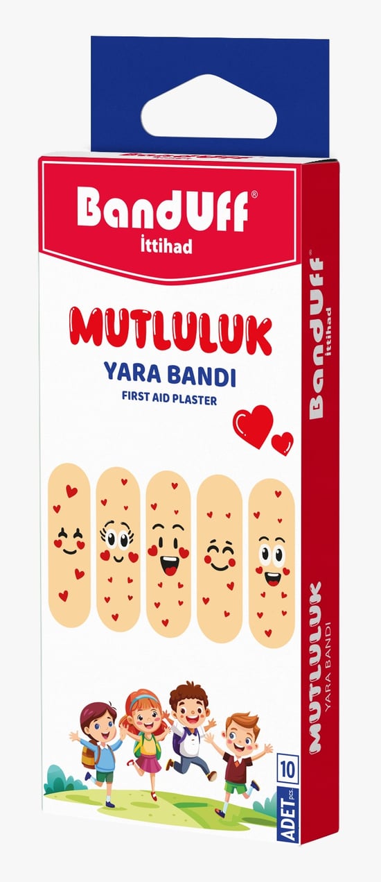 Banduff Yara Bandı 10 lu - Mutluluk