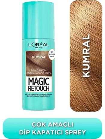 L'Oréal Paris Magic Retouch Beyaz Dipleri Kapatıcı Sprey 75 ml - Kumral