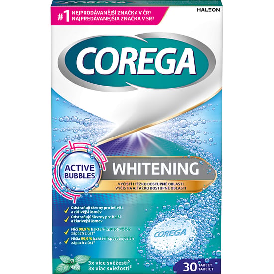Corega Beyazlatıcı Temizleyici Tablet 30lu