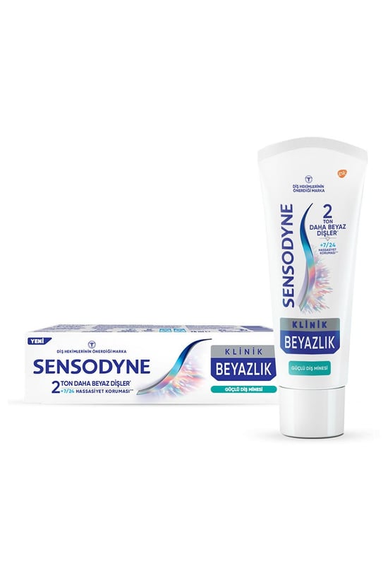 Sensodyne Klinik Beyazlık Güçlü Diş Minesi Macun 75 Ml