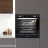 Simfer 7381 Siyah 8 Fonksiyon Ankastre Multi Turbo Fırın