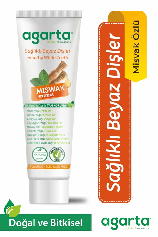 Doğal Misvak Özlü Diş Macunu 100 Ml