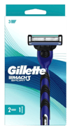 Gillette Mach 3 Sport Tıraş Makinesi 2'li Yedek Tıraş Bıçağı