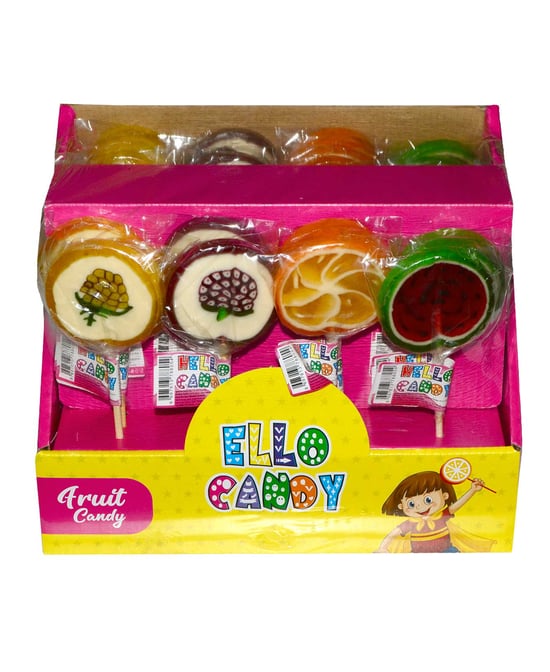 Ello Candy Meyveli Şekerleme 25 gr x 48 Adet