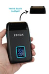 Fenda Zero Shaver 9200 Rpm Metal & Göstergeli Tıraş Makinesi Siyah Fndsklks0008bl