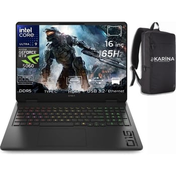 Hp Omen Slim 16-an0000nt Ultra 9 285h Bq3z2ea-k12 48gb 1tb Rtx5060 8gb W11pro 16" Wuxga Gaming Lapto
