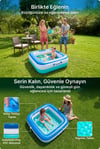 Heykida Swim Safe Kare Yüzme Havuzu 86x86x25cm