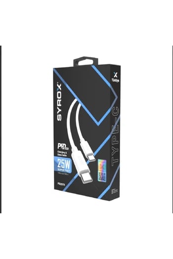 Syrox Pd25tk Type-c To Type-c Kablo
