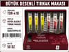 Renkli Tırnak Makası 8 Cm – Keskin ve Dayanıklı Profesyonel Tdr418