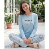 Lana 630-206 Milan Soft Bis.yaka Pijama Takımı
