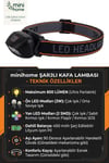 Pt-5805 Usb Şajlı Kafa Lambası