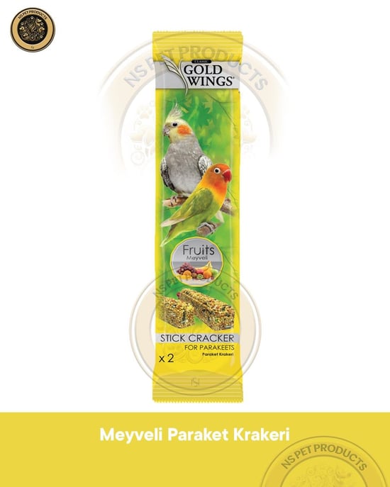 Gold Wings Meyveli Paraket Krakeri 2'li