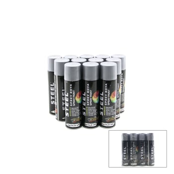 Steel Ck-4879 ( Siyah ) Sprey Boya 200ml