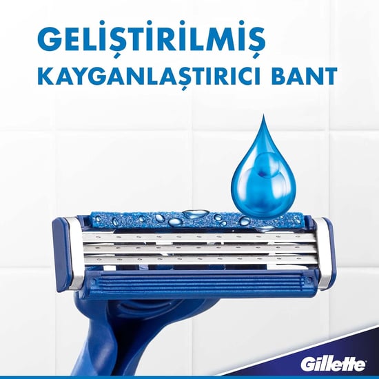 Gillette Blue 3 Tıraş Bıçağı 6 + 2 Li Blister Comfort