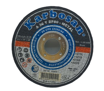 Karbosan 10910 Nk Metal Kesici Disk ( Spral Taşı ) 115mmx3.0x22
