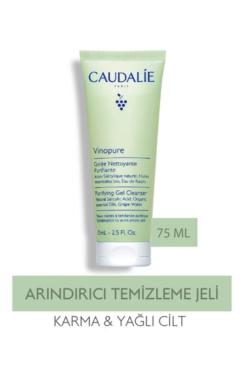 Caudalie Vinopure Arındırıcı Temizleme Jeli 75 Ml