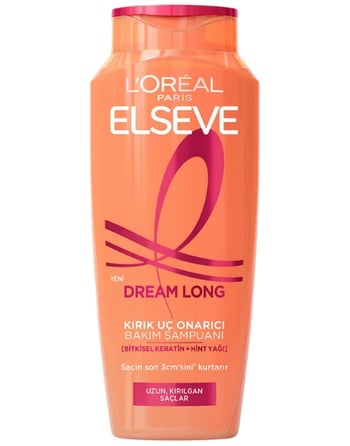 L'oreal Paris Elseve Dream Long Kırık Uç Onarıcı Bakım Şampuanı 300 Ml