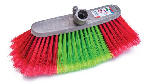 Ekol Gri Renkli Oto Fırça Temizlik Fırçası ve Süpürge 17 Cm