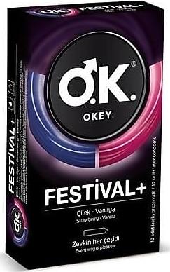 Okey Prezervatif 10 Lu Festival *5